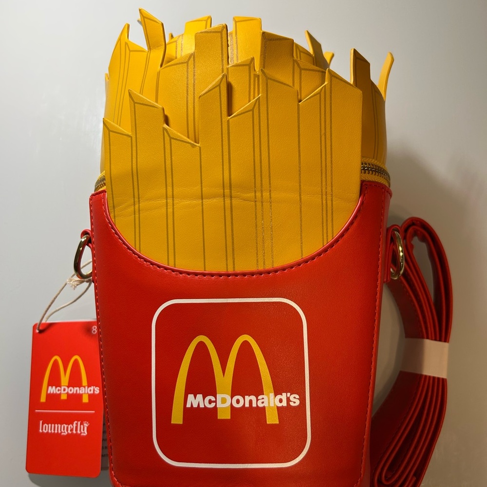 McDonald's Red and Yellow French Fry Shoulder Bag - Picture 3 of 5